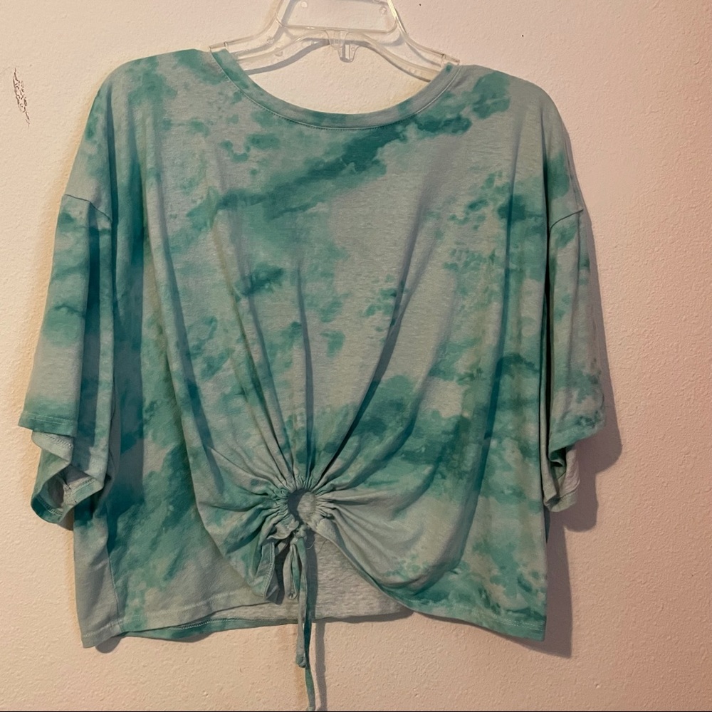 Plus Sized Tye Dyed Top
